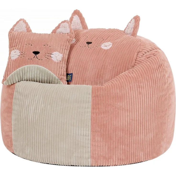 icon Sitzsack Kinder aus Cord Tierfreunde, Made in Germany, für Kinderzimmer – Bild 1