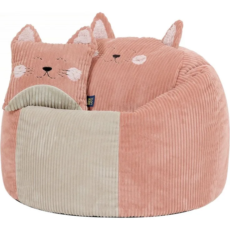icon Sitzsack Kinder aus Cord Tierfreunde, Made in Germany, für Kinderzimmer