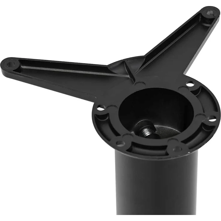 4x höhenverstellbares Tischbein Schwarz 710 mm 242139 – Bild 4