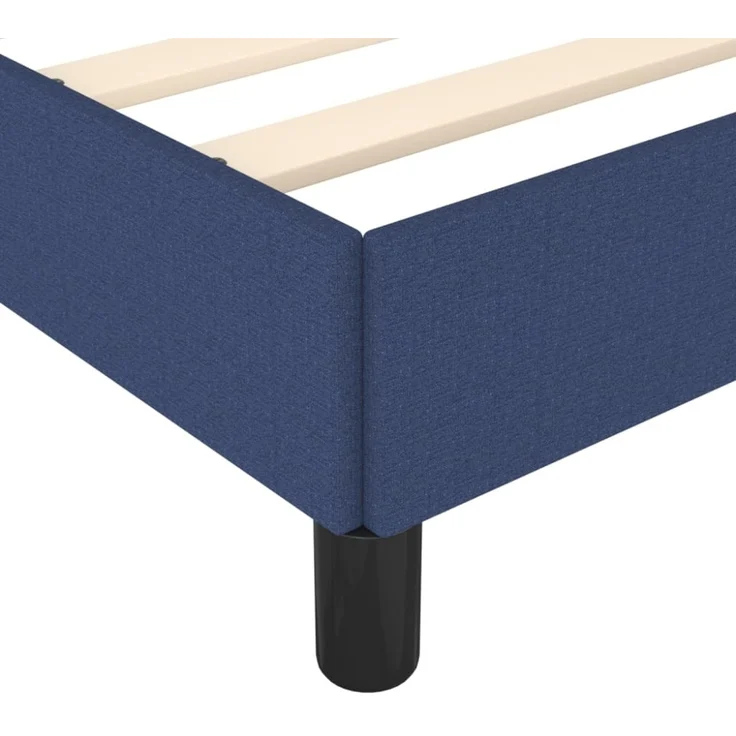 vidaXL Polsterbett, Stoff, 25,0 cm, Blau, 120x190 cm – Bild 8