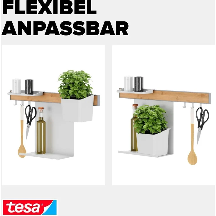 Tesa Küchenorganizer Kombi Set S 70040-00000-01 – Bild 3
