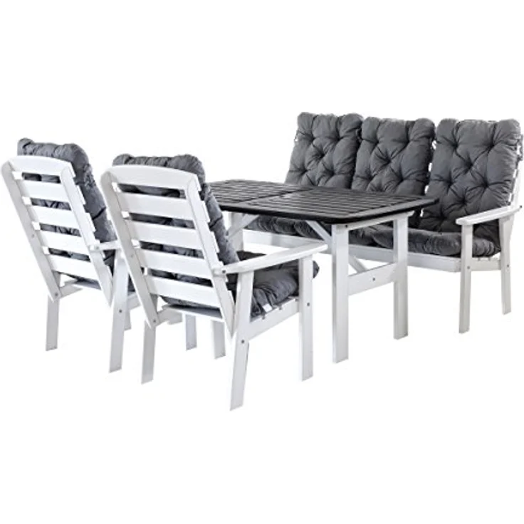Chicreat Set mit 2 Hochlehnersesseln, 120 x 50 x 8 cm, Rot – Bild 4