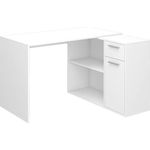 Eckschreibtisch Robin Weiß 120 x 60 cm Vicco