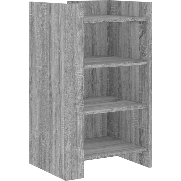 vidaXL Sideboard Grau Sonoma 45x35x75 cm Holzwerkstoff 848386 – Bild 1