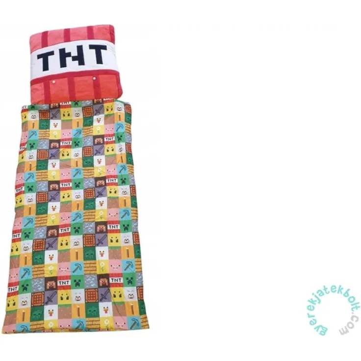 Minecraft Kinderschlafsack 130 × 60 cm mit Reißverschluss