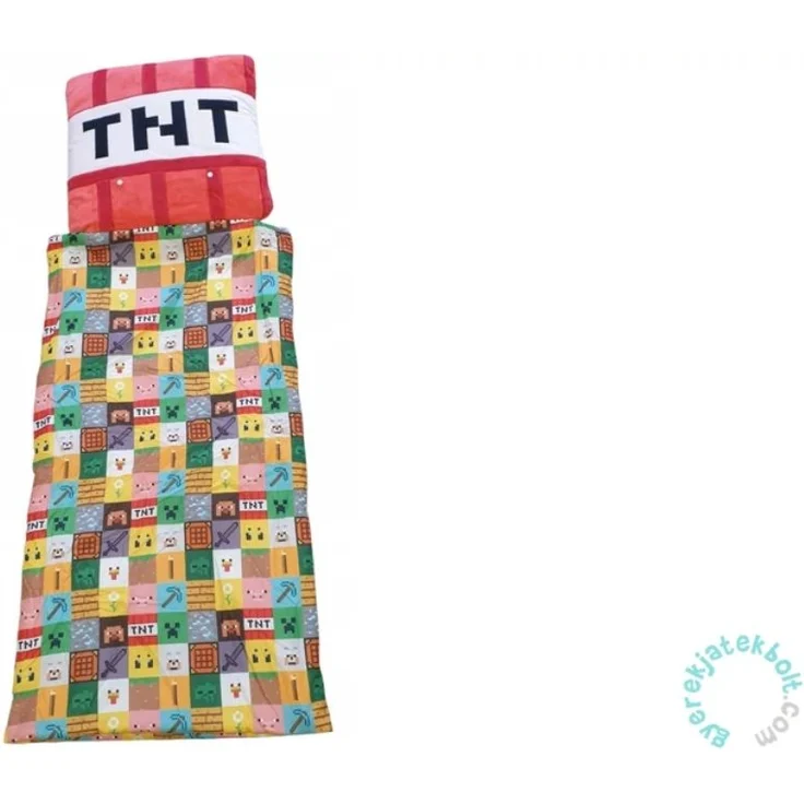 Minecraft Kinderschlafsack 130 × 60 cm mit Reißverschluss – Bild 1
