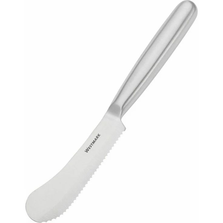 Frühstücksmesser mit Wellenschliff Edelstahl – Bild 1