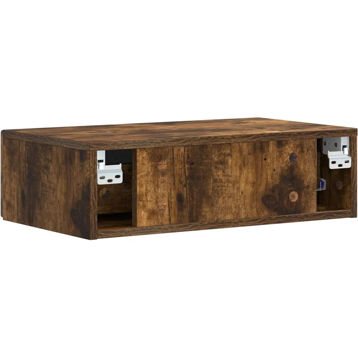vidaXL Wandmontierter Beistelltisch 59 x 34,5 x 17 cm Holzwerkstoff 898830 – Bild 6