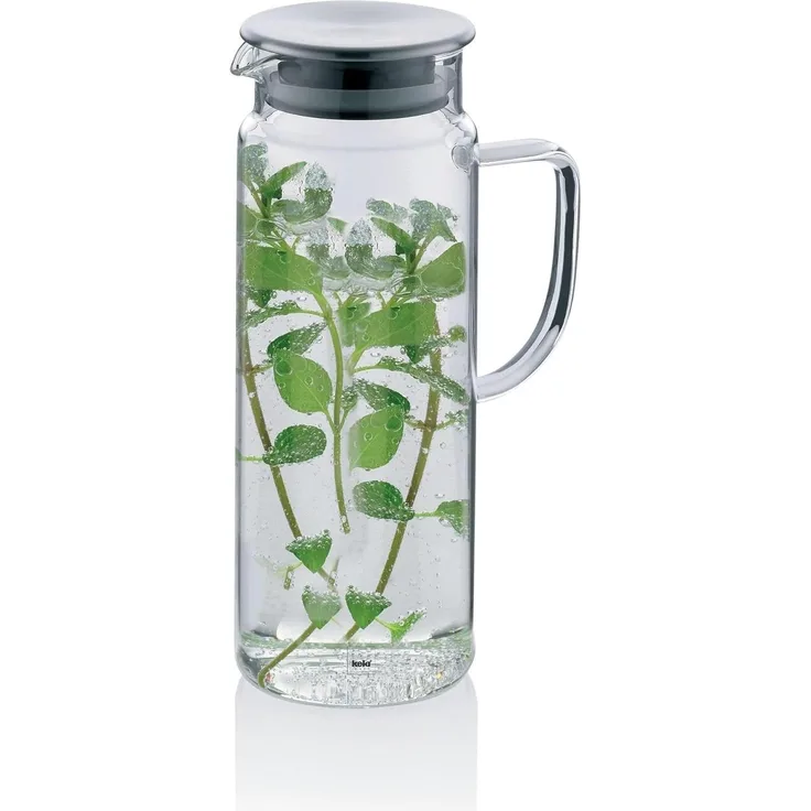 Keck und Lang Saftkrug aus glas Serie PITCHER Transparent 1000 ml