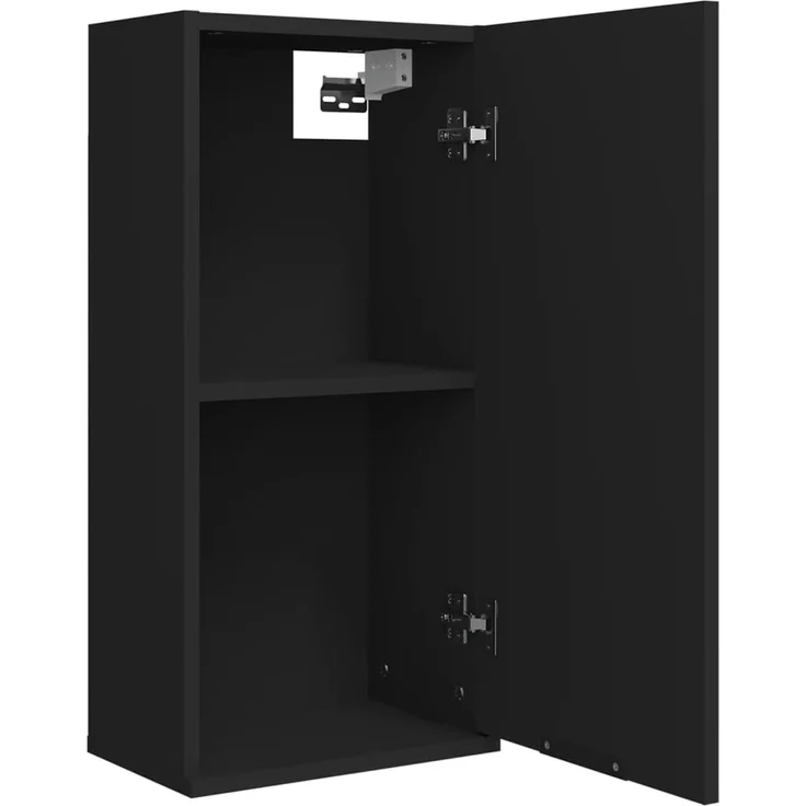 vidaXL Wand-Badeschrank Schwarz 32x20x67 cm 811296 – Bild 7