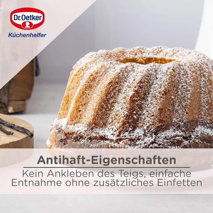 Dr. Oetker Gugelhupfform Kuchenform, Backform, Rührkuchenform – Bild 4