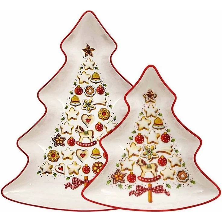 Villeroy & Boch Winter Bakery Delight Baumschalen-Set 2-teilig – Bild 5