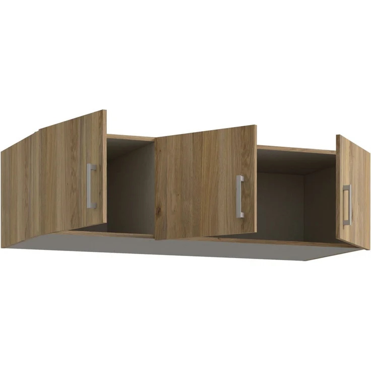 FORTE Schrankaufsatz, Schrankaufsatz, Stauraum, 3 Türen,Raumnutzung – Bild 4
