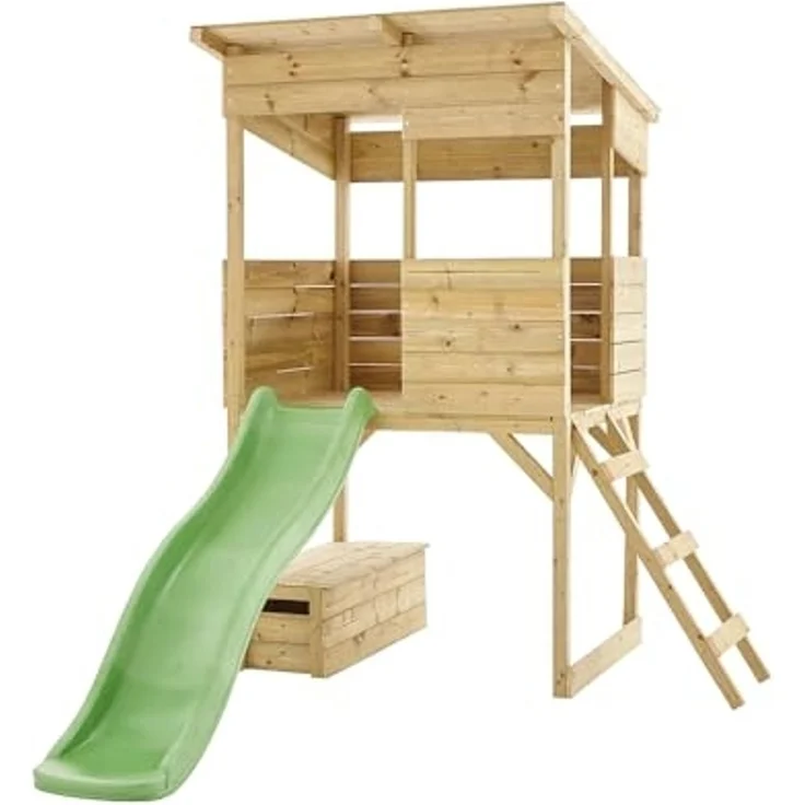 Westmann Holz Stelzenhaus Wildnis | Spielhaus mit – Bild 1