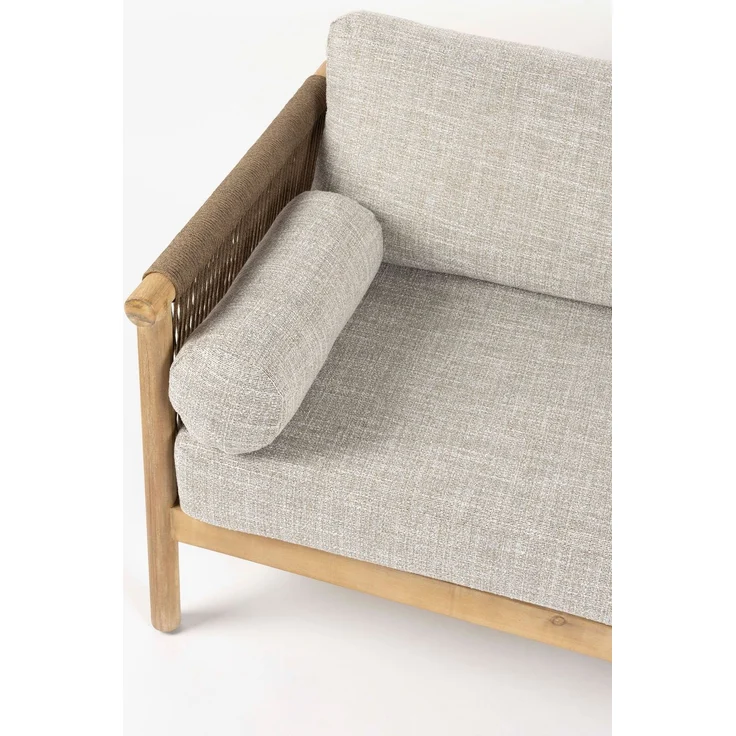 DutchBone Loungesessel Oasis im 2er-Set, Beige aus Akazienholz 95x84x68 cm – Dutchbone – Bild 2