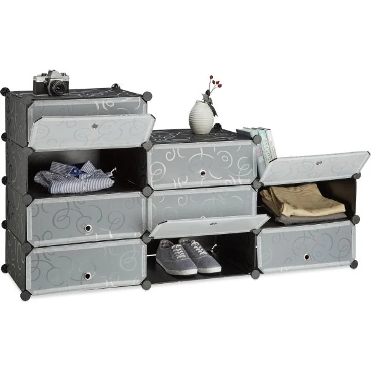 Schuhschrank mit 10 Fächern – Bild 3