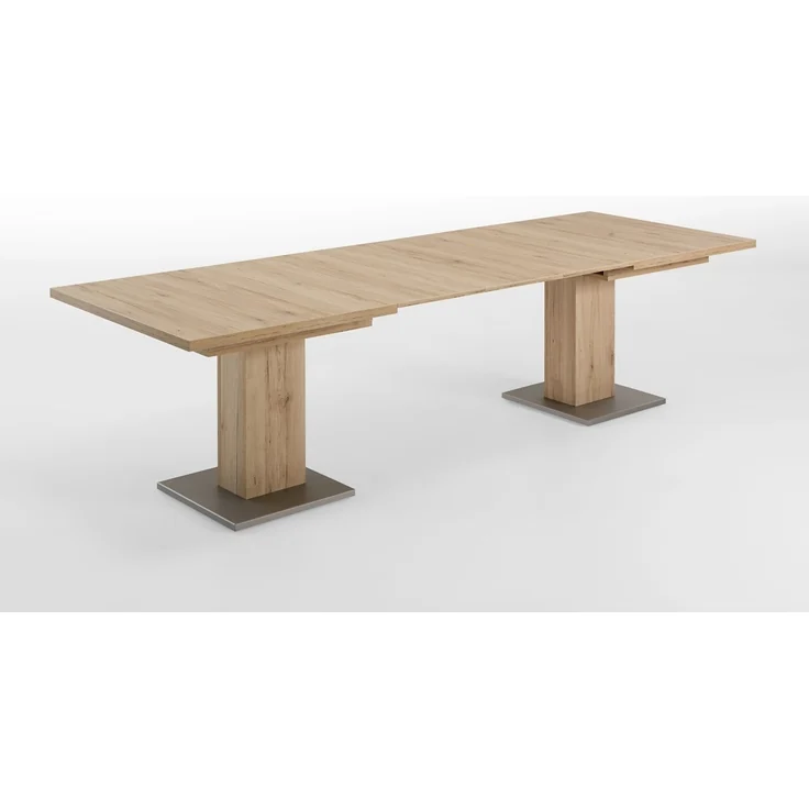 Multi Decor Ausziehtisch Eiche Massivholz – Bild 2