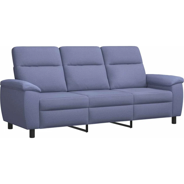 vidaXL Sofa Jeans blau 214 x 90 x 95 cm Stoff 42040977 – Bild 1