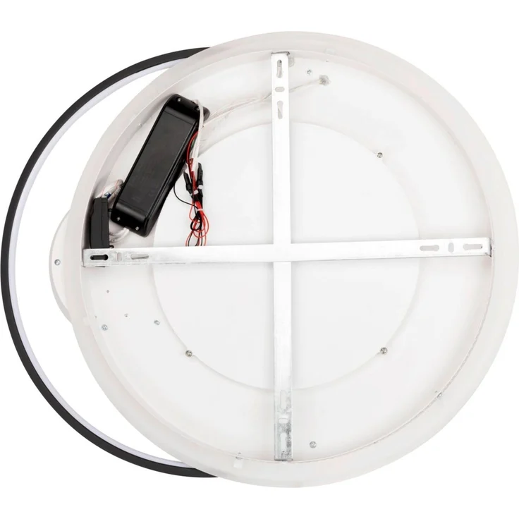 Novel 'LAREDO' LED-Deckenleuchte, Aluminium weiß, 50 x 10.5 x 58 cm, 3 Stufen Dimmer – Bild 2