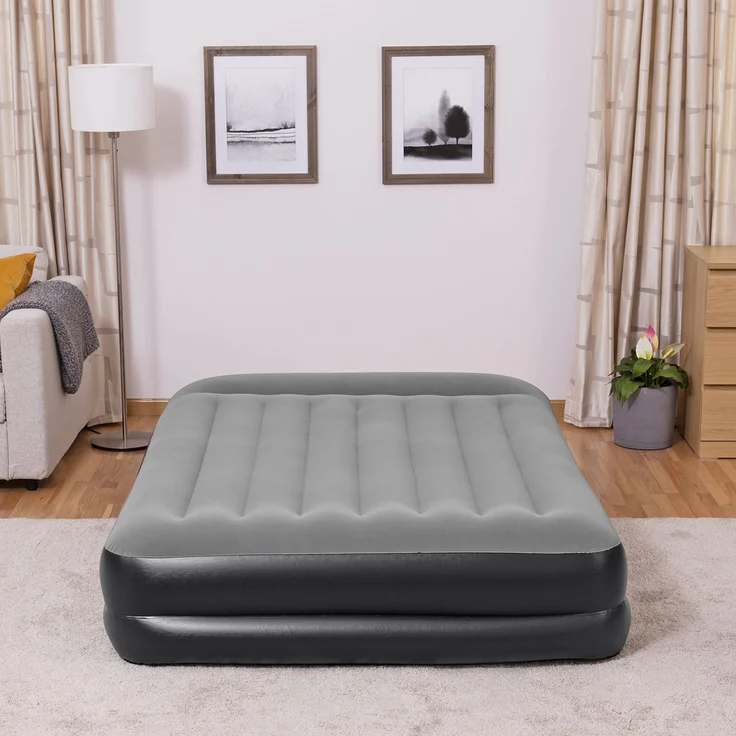 Miganeo Luftbett 203 x 152 x 46 cm Premium | mit integrierter Elektropumpe – Bild 8