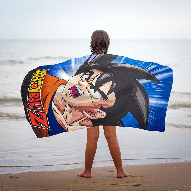 Dragon Ball Badetuch 140x70 cm Anime Strandtuch aus Polyester – Bild 6