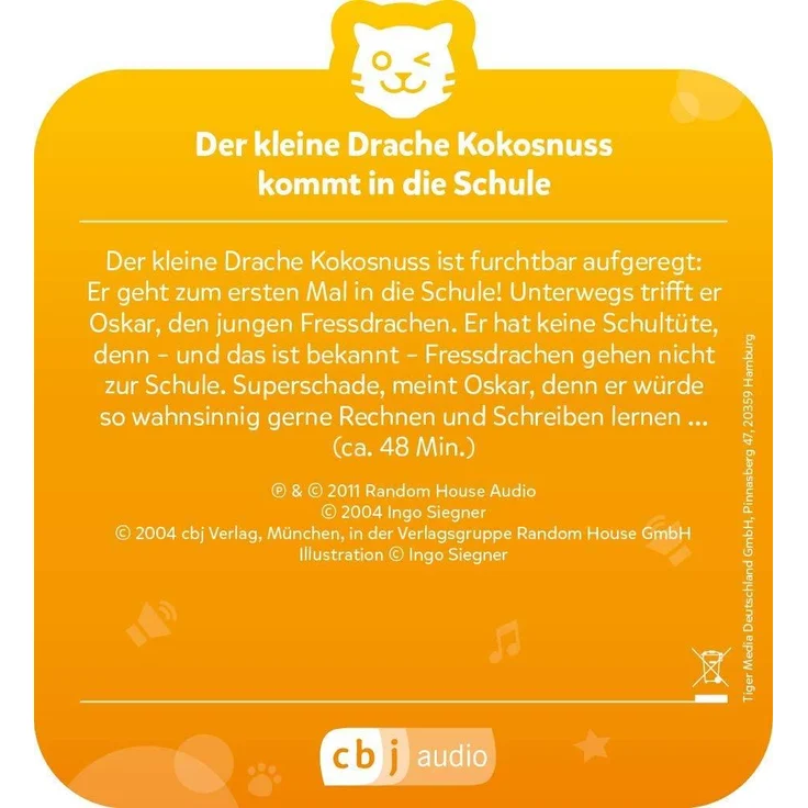 Tiger Media tigercard - Der kleine Drache Kokosnuss- Kommt in die Schule – Bild 13