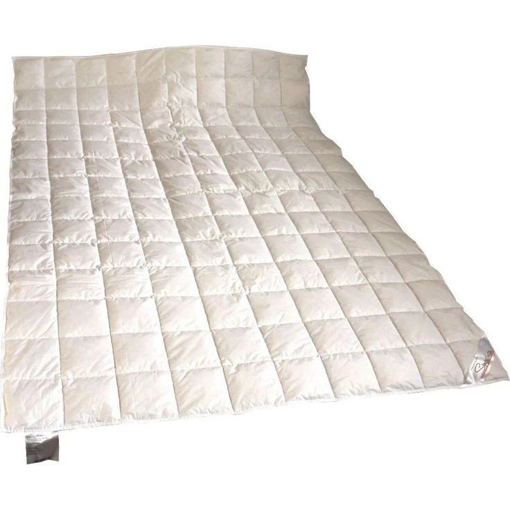 Premium Sommer Daunenbett, 200x200 Daunendecke 100% Daunen superleicht – Bild 1