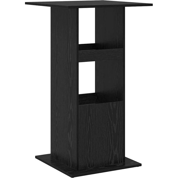 vidaXL Bartisch Schwarz Eichen-Optik 60 x 60 x 100 cm Holzwerkstoff 869244 – Bild 6