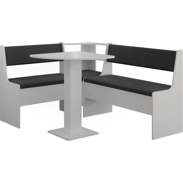 Eckbankgruppe Roman Weiß 60 x 60 cm Vicco – Bild 1