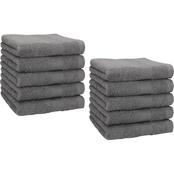 Betz Seiftuch 10 Stück Premium 100% Baumwolle Seiflappen-Set 30x30 cm