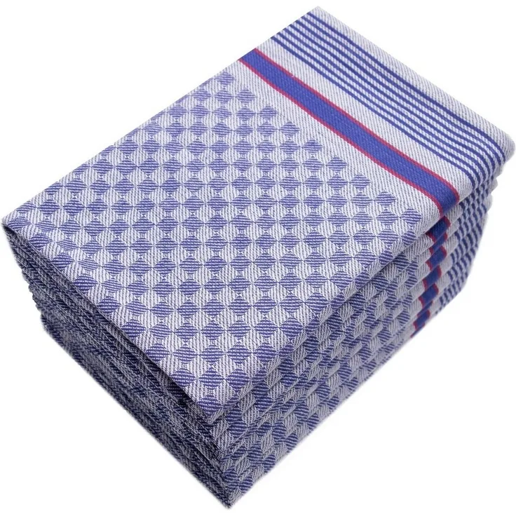 ZOLLNER Geschirrtuch, (Spar-Set, 10-tlg), 50 x 100 cm, 100% Baumwolle, vom Hotelwäschespezialisten