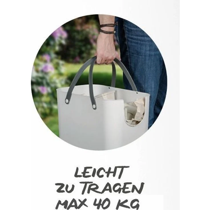 ROTHO Abfallbehälter Albula 25l blue 106024 – Bild 4