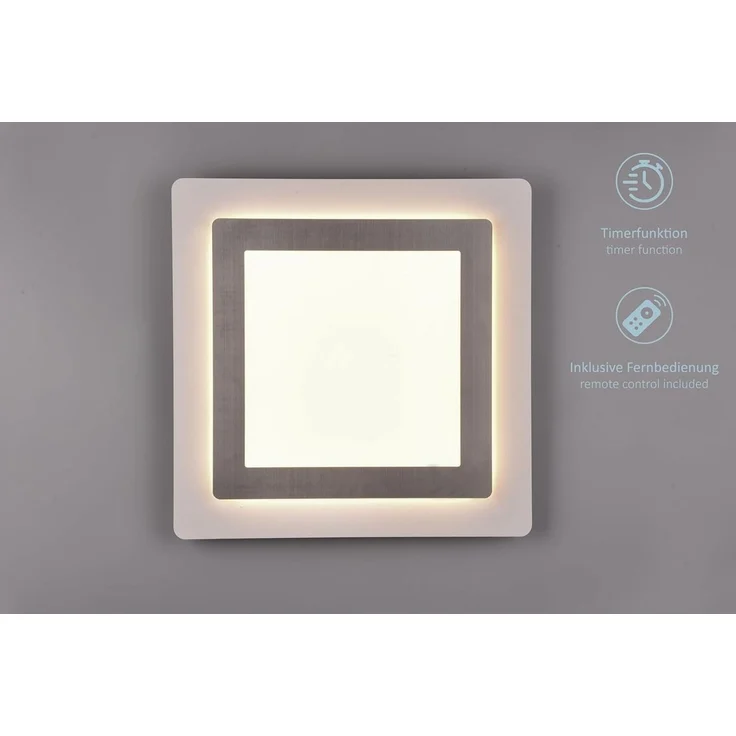 lightling LED Deckenleuchte Maya, LED fest integriert, Tageslichtweiß, Dimmer, Lichtfarbe einstellbar, Nachtlicht, Timer – Bild 2