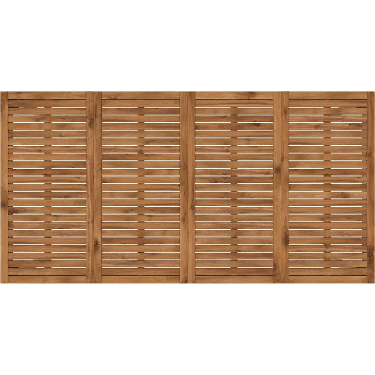 vidaXL Gartentisch NAARDEN Natur und Weiß 196 x 100,5 x 75 cm 3394420 – Bild 5