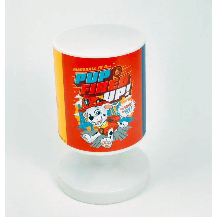 LED Akku Tischleuchte mit 3 Paw Patrol Motiven, per USB aufladbar, Höhe 20cm – Bild 5