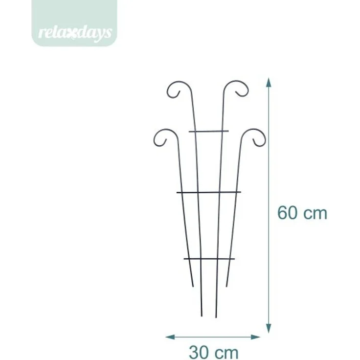 Relaxdays Rankgitter 4er Set – Bild 4