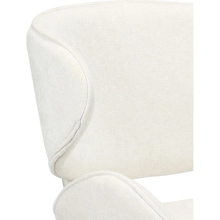 Selsey 'Pretically ' Polsterstuhl mit pflegeleichter Chenille, Creme – Bild 7