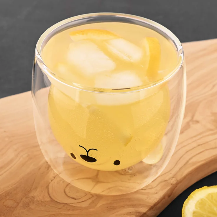GRÄWE Doppelwandige-Thermogläser, 250ml, 2er Set, Motiv Bär – Bild 4