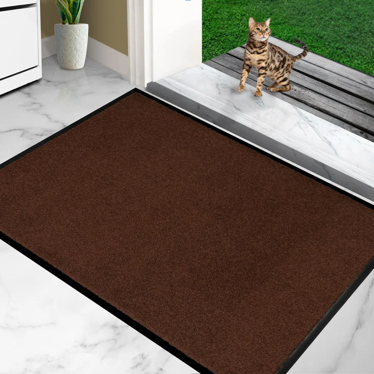Furni24 Fußmatte - Braun, 80 x 120 cm – Bild 2