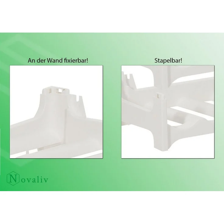 Novaliv Weinregal -, Spar-Set 6-tlg, Stapelbar,platzsparend, erweiterbar – Bild 2
