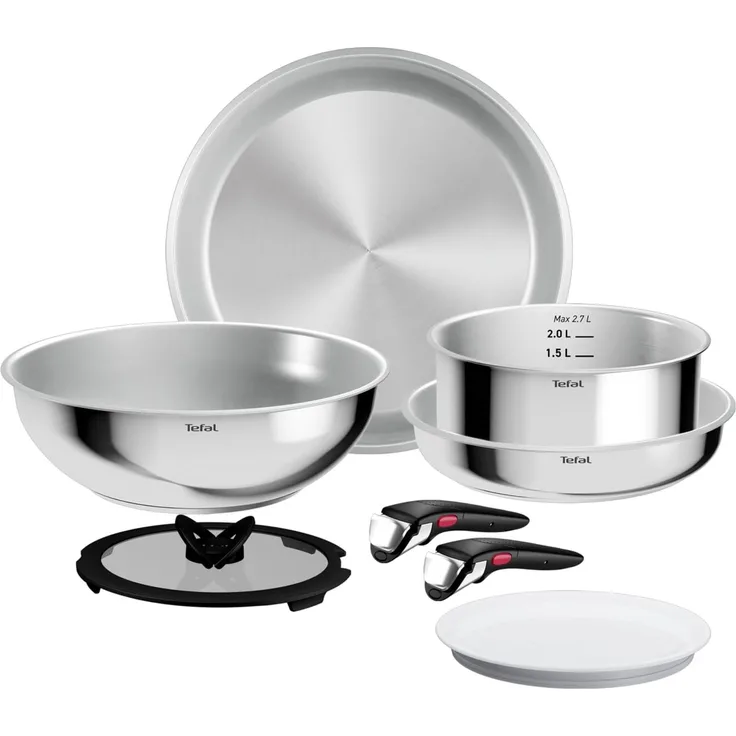 Tefal Ingenio Comfort Max 8-tlg. Kochgeschirr-Set, unversiegelt