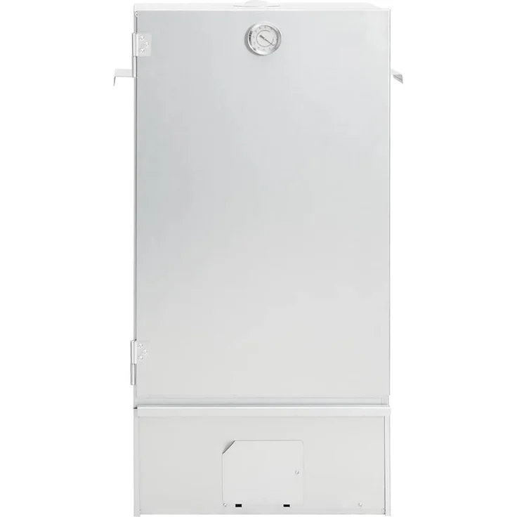 vidaXL Räucherofen mit Kaltrauchgenerator, Verzinkter Stahl, 44,5 x 29 x 83 cm, 15.12 kg, ohne Glasfenster – Bild 4