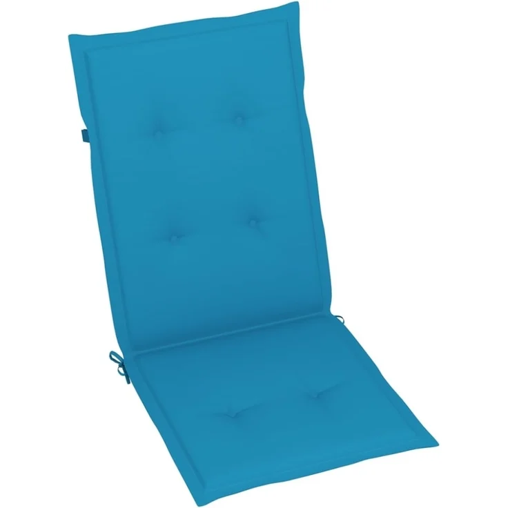 vidaXL Verstellbare Gartenstühle mit Auflagen 8 Stk. Massivholz Teak 3072545 – Bild 8