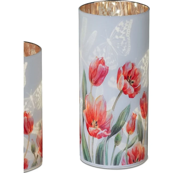 formano Nachttischlampe Frühlingszeit, mit Timerfunktion, Mehrfarbig, Motiv: Tulpen, Höhe: 20cm – Bild 5