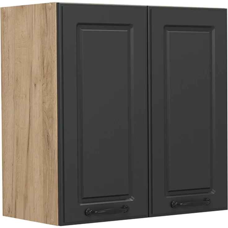 Hängeschrank R-Line Anthrazit Landhaus 60 cm Vicco – Bild 1