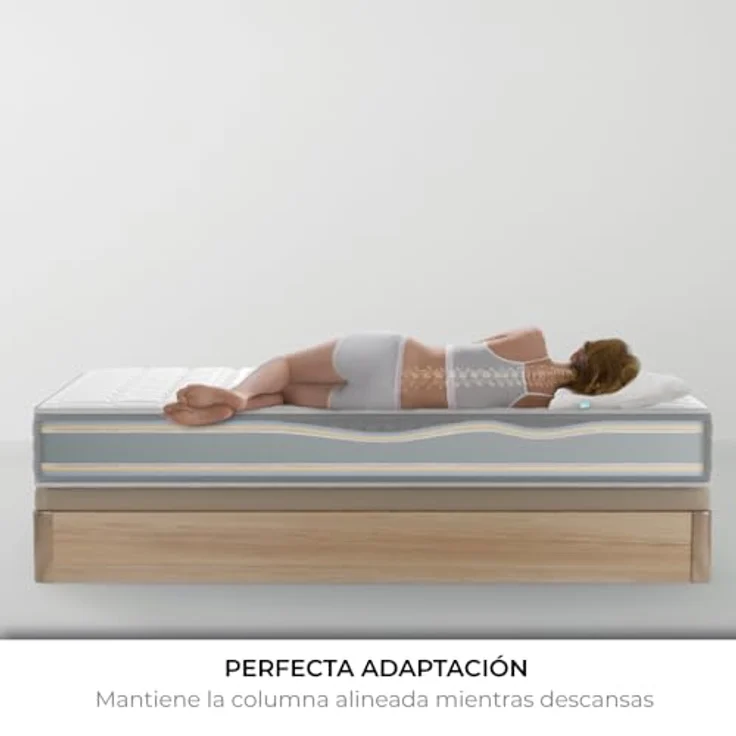 Don descanso DDBERNIA20.090190 Viskoelastische Matratze, Schaumstoff, Höhe ± 21 cm, 90 x 190 cm – Bild 8