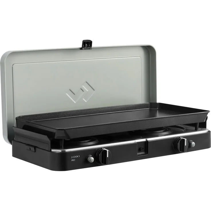 CADAC 2 Cook 3 Pro Plancha – Outdoor-Kocher mit Grillplatte, 30 mbar – Bild 2