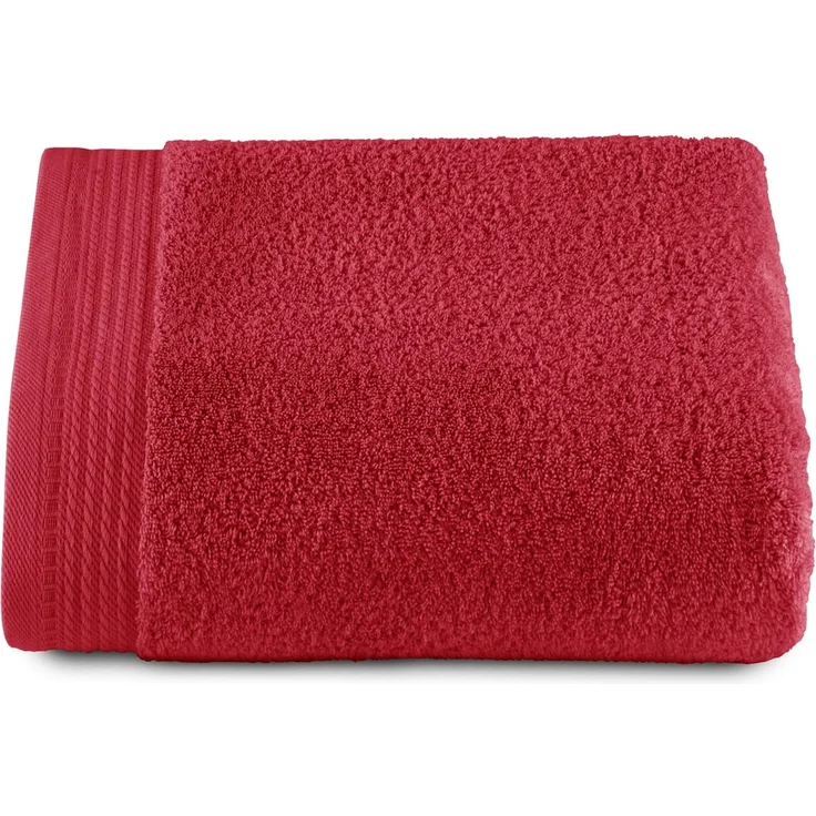 Top Towel – Premium – Große Badetücher – Badezimmerhandtücher – 1 großes Duschtuch – 100x150 cm – 100 % Baumwolle – 600 Gramm - Rot