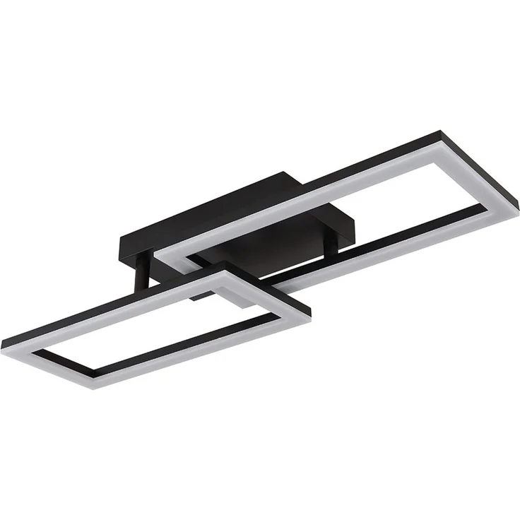 LED Deckenleuchte, schwarz, opal, L 61,4 cm – Bild 8