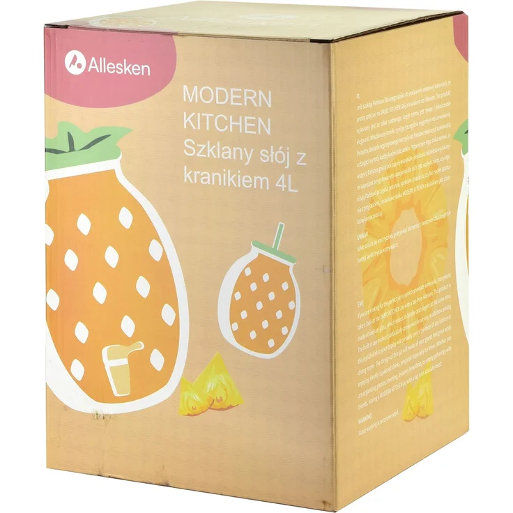 Getränkespender glas Modern Kitchen Ananas transparent 1pc – Bild 3